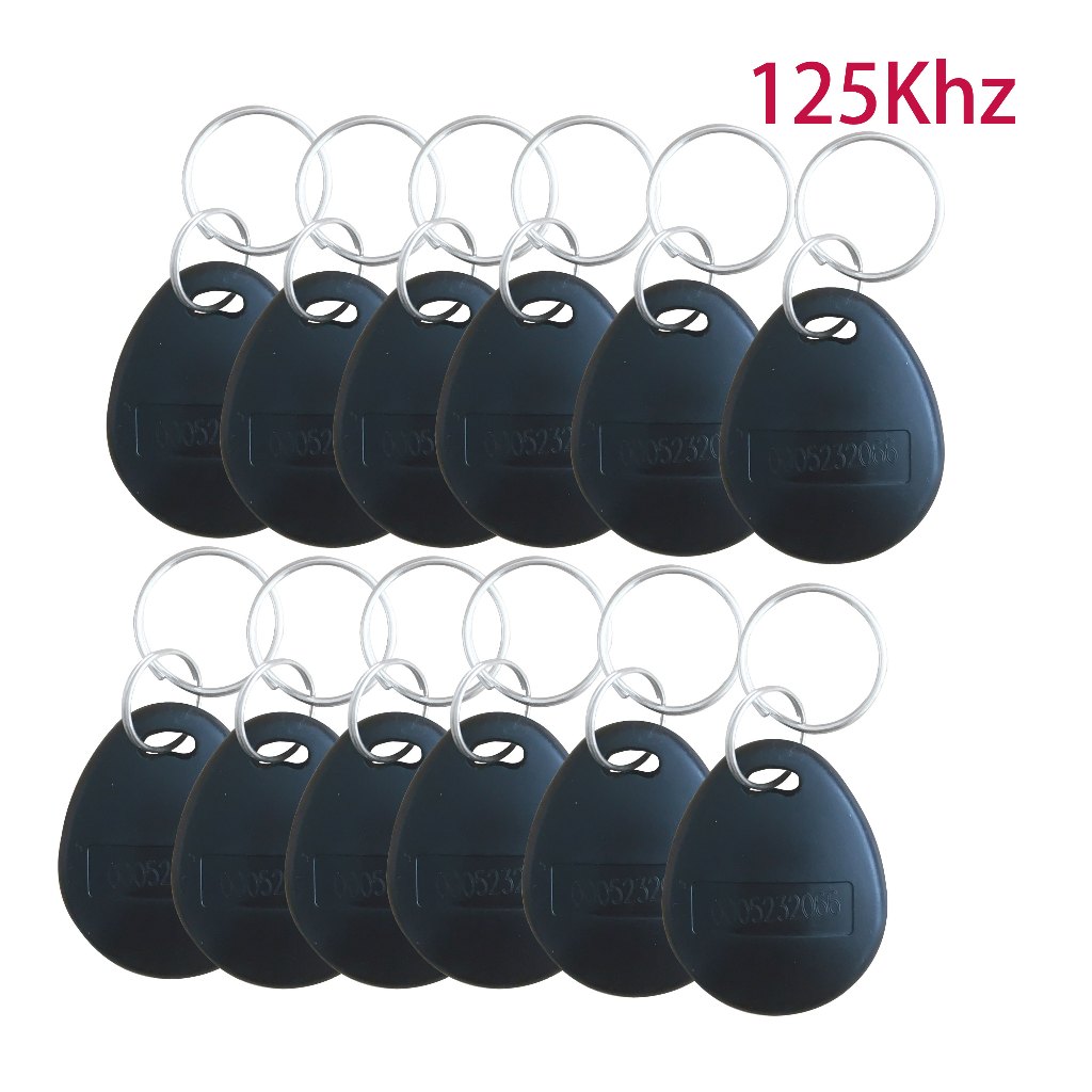 RFID 125khz Keyfobs Sao chép có thể ghi lại Viết lại Duplicate Proximity ID Token Ring Truy cập trốn