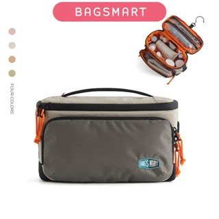 BAGSMART 4.5L Túi đựng đồ vệ sinh treo túi đựng đồ du lịch dung tích lớn túi trang điểm chống thấm nước 