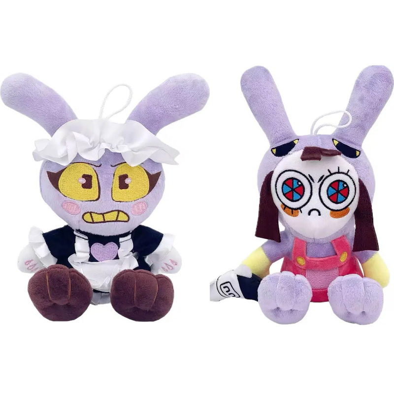 The Amazing Digital Circus đồ chơi sang trọng pomni trong bộ đồ jax món quà phổ biến