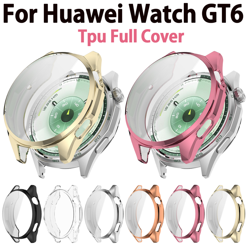 Ốp Mềm Tpu Cho Huawei Watch GT6 46MM 41MM Vỏ Đồng Hồ Thông Minh Huawei Watch gt6 46mm / 41mm Vỏ Bảo 