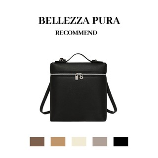  BELLEZZA PURA Balo da thời trang dây rút sau lưng Túi hộp phong cách Hàn Quốc Túi đi làm và dạo phố 