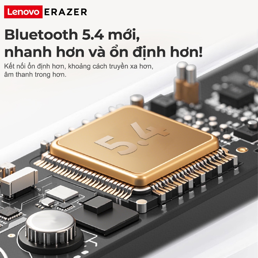 Lenovo ERAZER XT89 Pro AI dịch thông minh Bluetooth 5.4 Tai nghe dịch Giảm tiếng ồn thụ động Tai nghe Bluetooth ASMR HiFi stereo HD cuộc gọi tai nghe không dây | BigBuy360 - bigbuy360.vn
