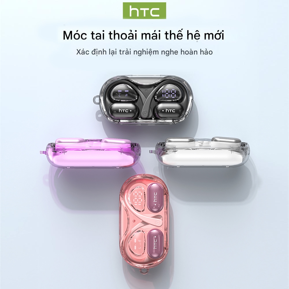 HTC NE37 Tai nghe dịch thuật AI Tai nghe Bluetooth không dây thực sự V6.0 OWS Tai nghe mở Tai nghe TWS IPX5 Chống bụi và chống nước | BigBuy360 - bigbuy360.vn