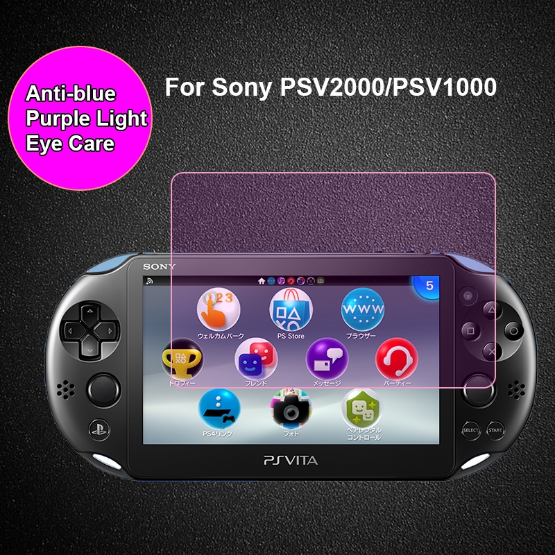 Tương Thích Cho Sony PlayStation PS Vita 2000 1000 PSV2000 PSV1000 Chống Xanh Tím Ánh Sáng Ray Chăm 