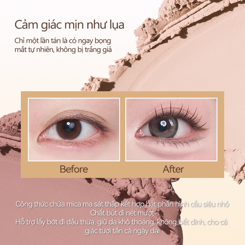 Bút vẽ bọng mắt 2 đầu PinkPunk Dolly Eyes Aegyo Sal Vẽ Đường Viền Và Đánh Sáng Tất Cả Trong Một Chống Thấm Nước Hiệu Ứng 3D Tự Nhiên Dễ Dùng Cho Người Mới Bắt Đầu | BigBuy360 - bigbuy360.vn
