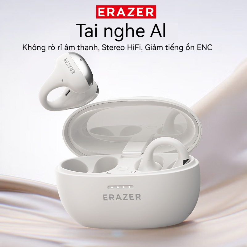 Lenovo ERAZER XF39 Tai Nghe Phiên Dịch AI Không dây Bluetooth 6.0 Dịch 134 ngôn ngữ Chống ồn thụ động ENC Chất lượng âm thanh HiFi Cuộc gọi HD Chống nước Độ trễ thấp | BigBuy360 - bigbuy360.vn