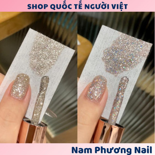  XEIJIAYI Sơn nhũ kim tuyến bling bling 2 màu xinh xắn chai 15ml 🌸 Nam Phương Nail 🌸 
