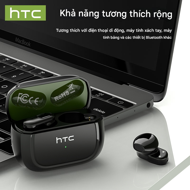 HTC NE51 Tai Nghe Phiên Dịch tai nghe bluetooth 6.0 Tai nghe khử tiếng động HIFI Stereo Âm nhanh có micrô | BigBuy360 - bigbuy360.vn