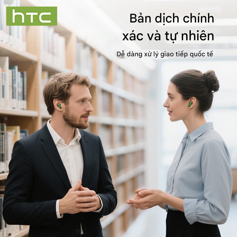 HTC NE51 Tai Nghe Phiên Dịch tai nghe bluetooth 6.0 Tai nghe khử tiếng động HIFI Stereo Âm nhanh có micrô | BigBuy360 - bigbuy360.vn