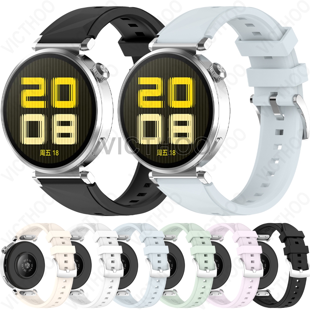 Dây đeo silicon Vòng đeo tay Phụ kiện cho Huawei Watch GT6 41mm / GT5 41mm / GT4 41mm / GT5 Pro 42mm