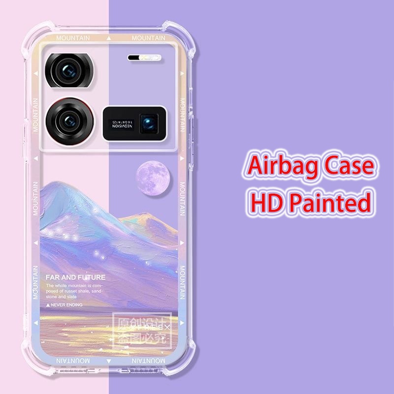 Dành Cho Nubia Z60 Ultra Ốp Lưng Cho Nubia Z60Ultra Silicon Trong Suốt Ốp Lưng Điện Thoại Z60 Siêu C