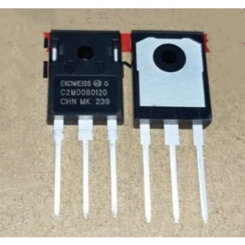 2 chiếc C2M chính hãng0080120D C2M0080120 Bóng bán dẫn TO-247 1200V 31.6A