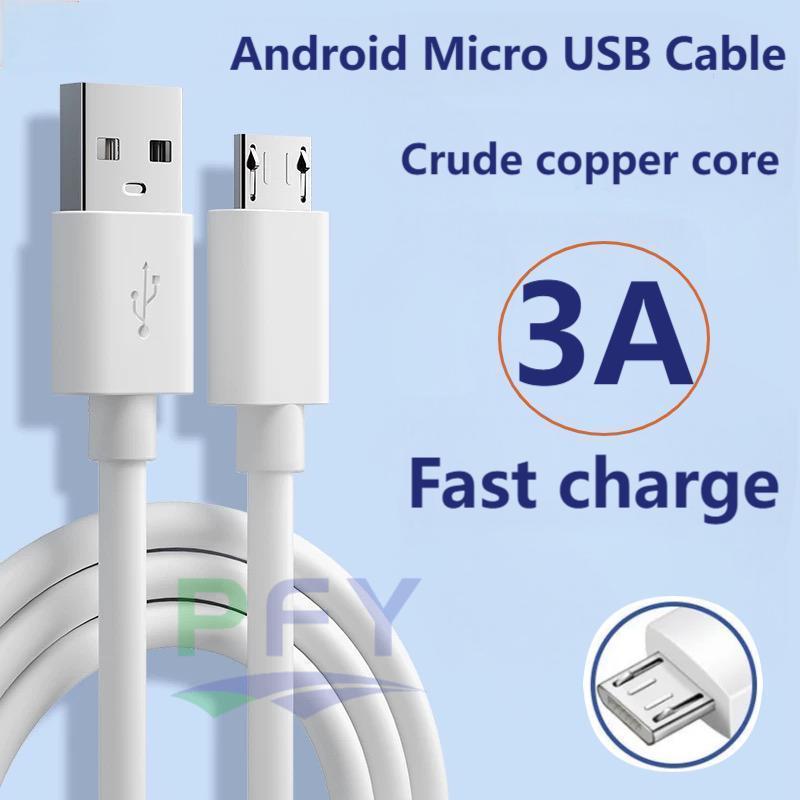 Cáp dữ liệu sạc nhanh Micro USB 3A cho Xiaomi 1s / 2s / 3s / 4s Redmi 2s / 3s / 3X / 4X Note / 2 / 3
