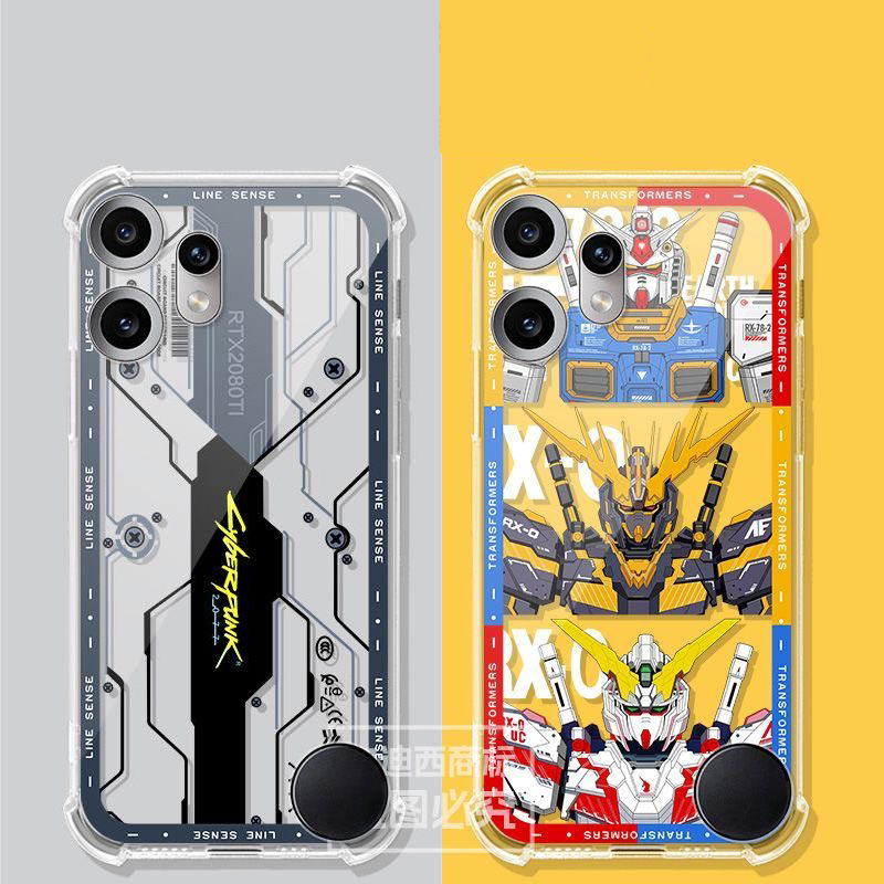 Không Có Gì CMF Điện Thoại 2 Pro Pha Lê HD Sơn AirBag Bảo Vệ Mờ Mặt Sau Không Có CMF Phone2 Pro Vỏ Đ