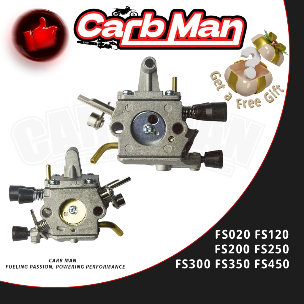 Chế Hòa Khí máy cắt cỏ FS020 FS120 FS200 FS250 FS300 FS350 FS450