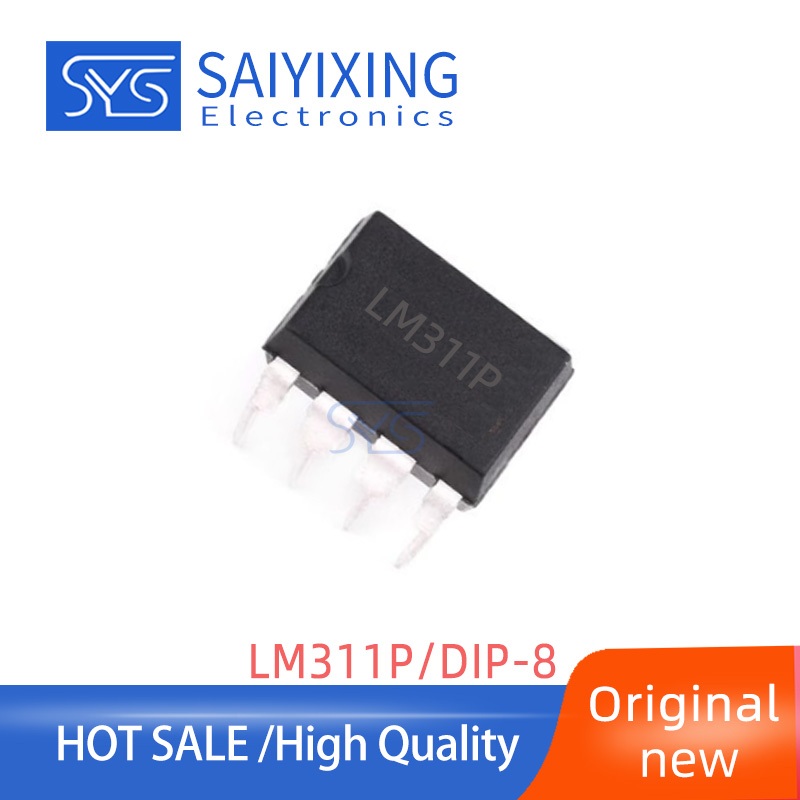 10 Chiếc Chính Hãng LM311P LM311 Bao Bì DIP-8 Ngăn Khác Biệt Một Kênh Logic Ngăn Chip IC 311P