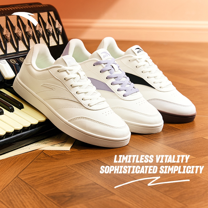 Giày thể thao ANTA GAT Shoes, Sneaker Trắng Basic nữ Dễ Phối đồ Chính Hãng 922618099