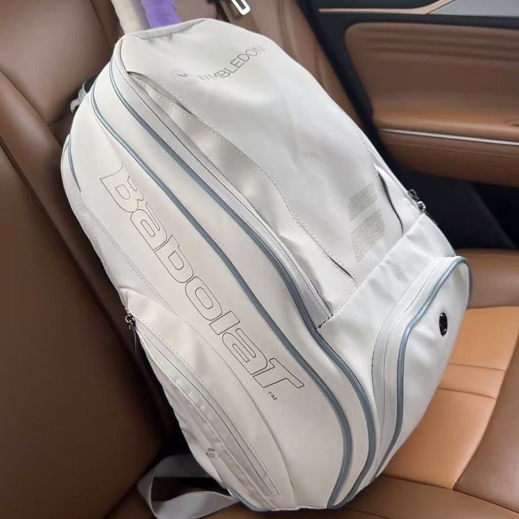 Babolat Babolat Babolat Babolat Ba lô Tennis Unisex 2 mảnh Vợt Cầu Lông Ba Lô