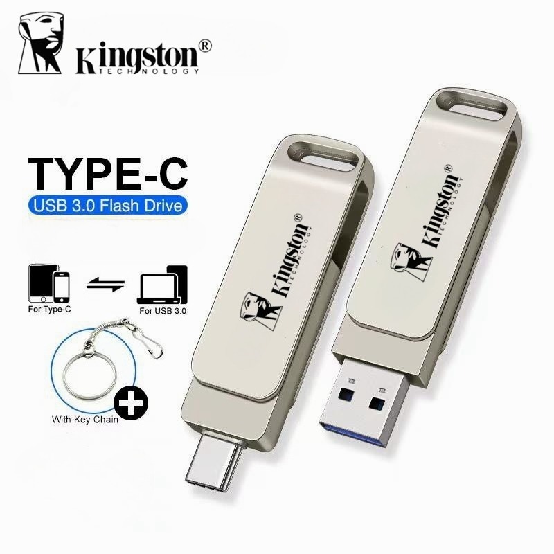 Kingston Pendrive 16TB USB Stick Key Metal TYPE-C Tương thích với Android