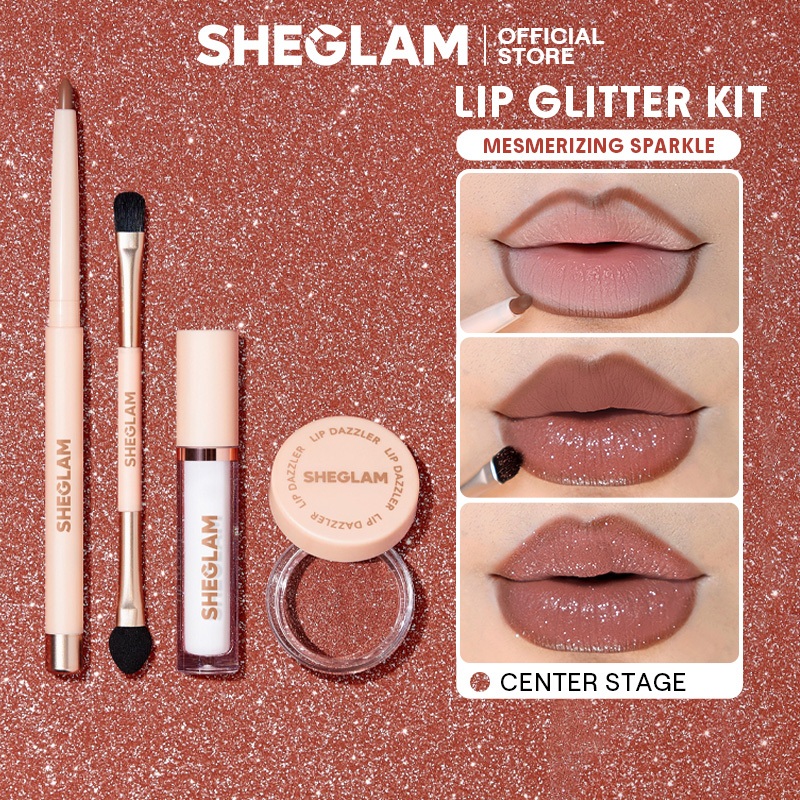 Son Bóng SHEGLAM Lip Dazzler Lấp Lánh Lâu Trôi Không Dính 30g