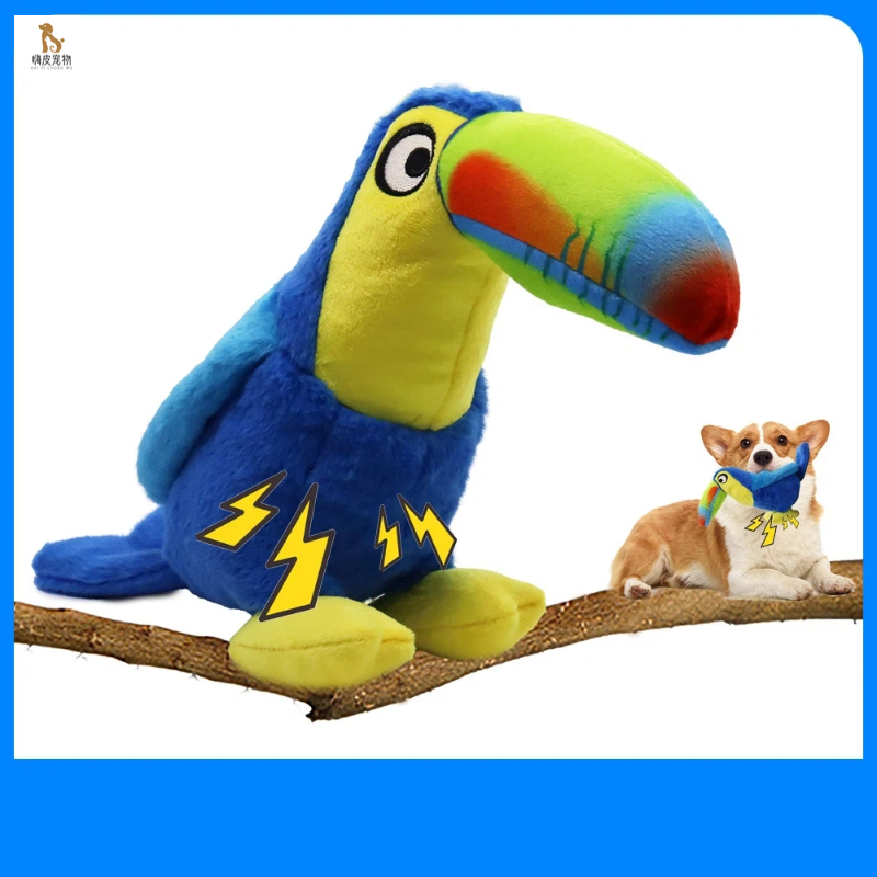 Đồ chơi cho chó / Đồ chơi tương tác cho chó / Big Mouth Bird làm dịu, kéo và trêu chọc Đồ chơi cho c