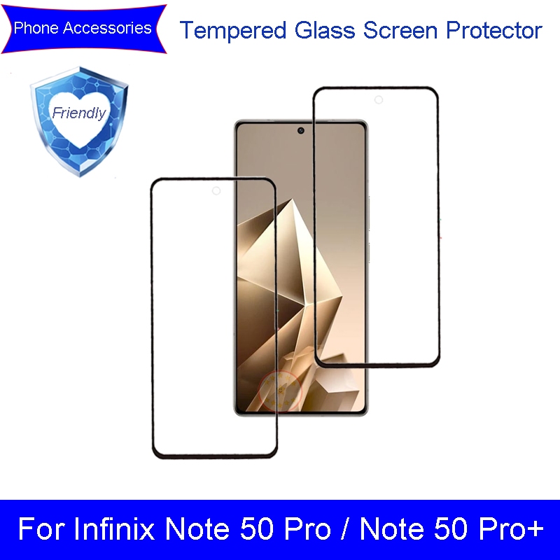 Điện thoại Kính cường lực bảo vệ màn hình cho Infinix Note 50 Pro / Infinix Note 50 Pro + Các bộ phậ