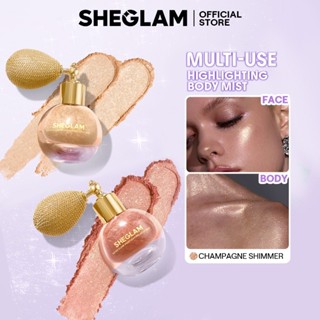  Phấn Bắt Sáng SHEGLAM - Highlight Dạng Xịt Bắt Sáng Body Nhũ Bắt Sáng 