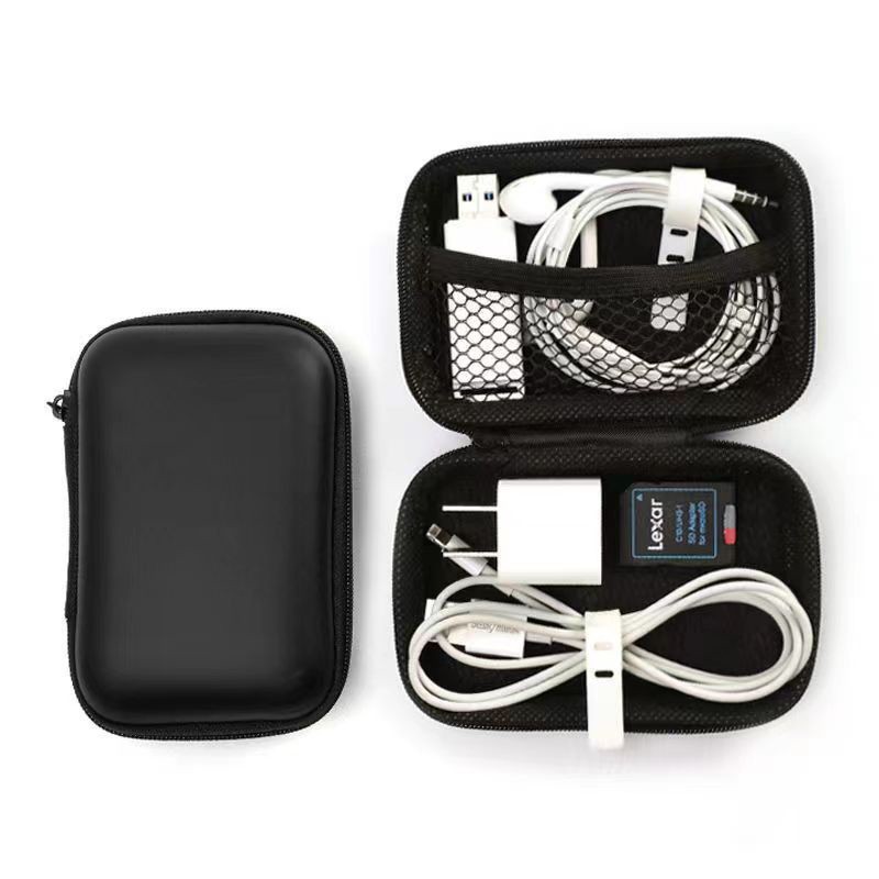 Phụ kiện tai nghe Hộp lưu trữ tai nghe Hộp lưu trữ tai nghe Bluetooth, Kích thước: 9,5cm x 9,5cm, Cáp sạc có thể lưu trữ, Đầu sạc, Đồng xu, Bluetooth, có dây, v.v. | BigBuy360 - bigbuy360.vn