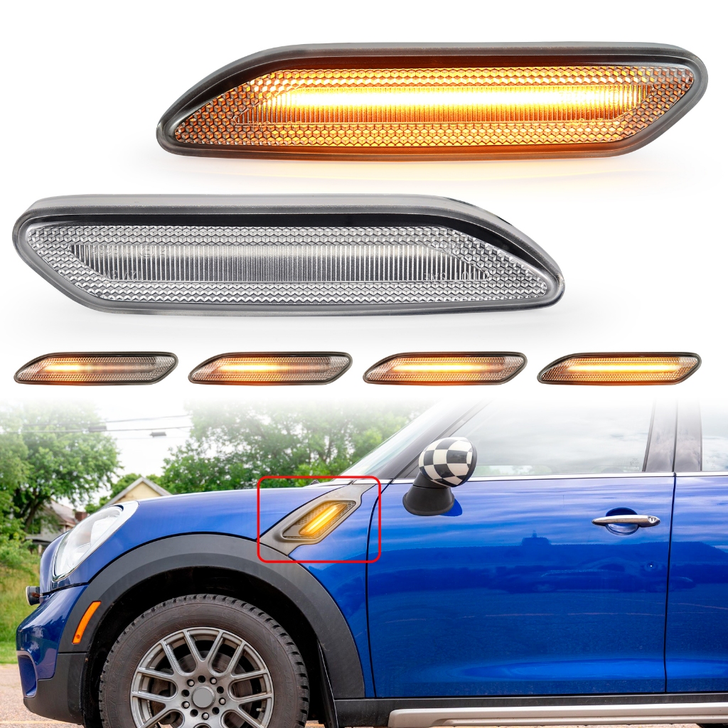 2 Chiếc Đèn LED Xi Nhan Chuyên Dụng Cho BMW MINI COOPER R60 R61 COUNTRYMAN PACEMAN