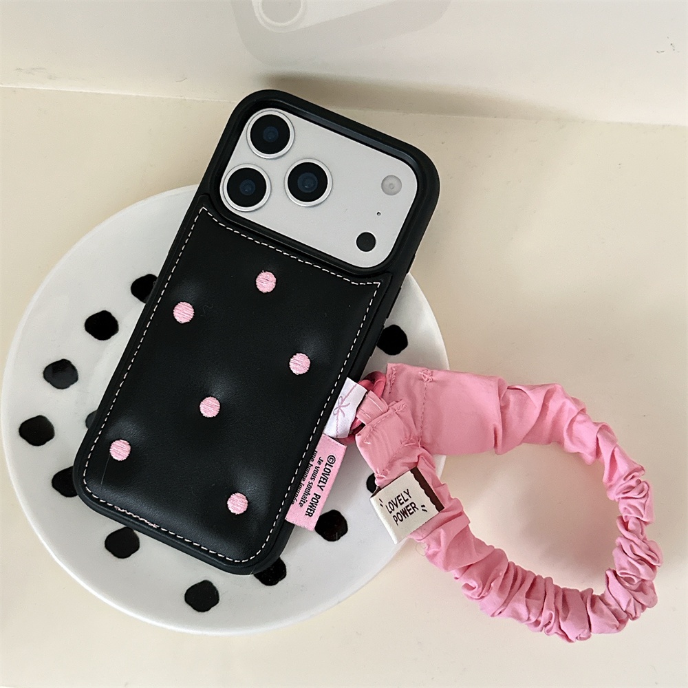 Ốp Lưng IPhone Cho iPhone 17 Pro Max, iPhone 16 Pro Max, iPhone 15 Pro Max, Ốp Điện Thoại Thêu iPhon