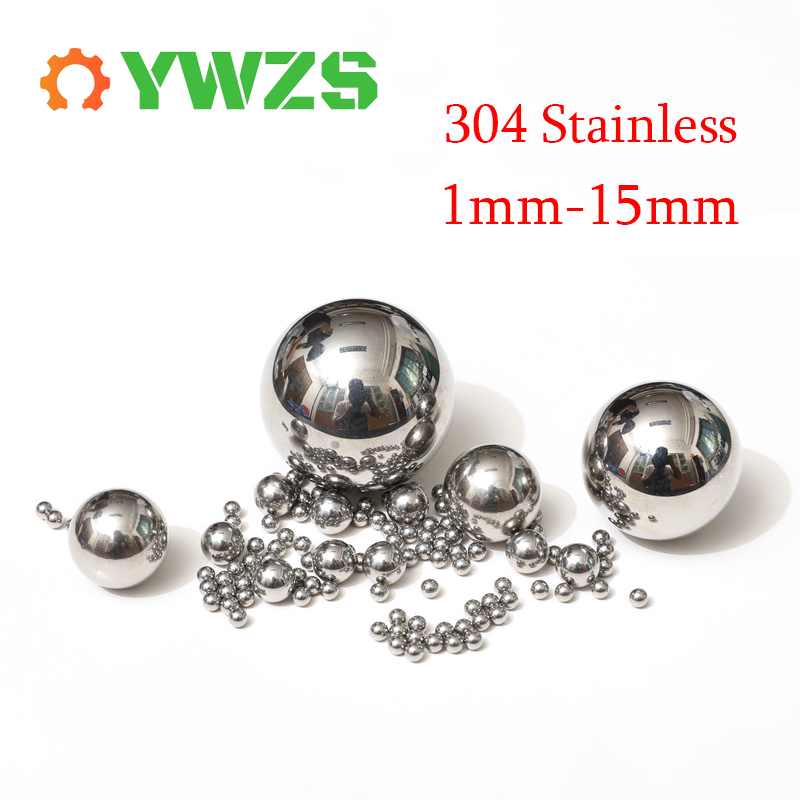 1mm-15mm 304 Thép không gỉ Vòng bi có độ chính xác cao Quả bóng thép - Bộ bi lăn kim loại rắn để tru