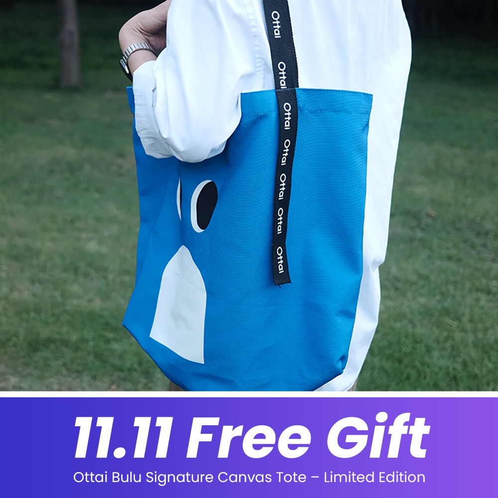 Tote vải chữ ký Ottai – Phiên bản giới hạn