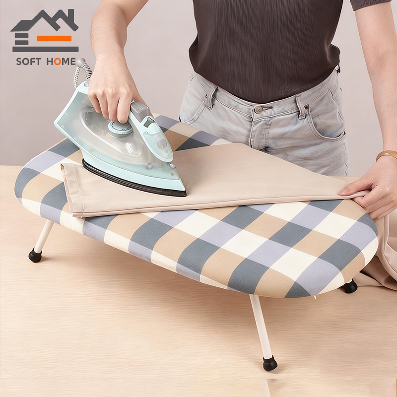 Bàn để ủi đồ gia đình có thể gấp gọn chống bỏng đa năng  Thiết kế co giãn thông minh