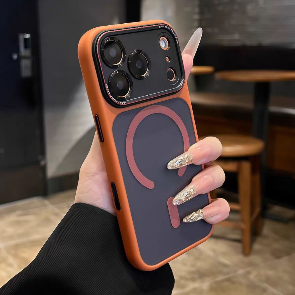 Ốp lưng cứng acrylic mờ tương thích với iPhone 14 pro max 15 pro max 16 pro max 17 Pro max 17air ốp 