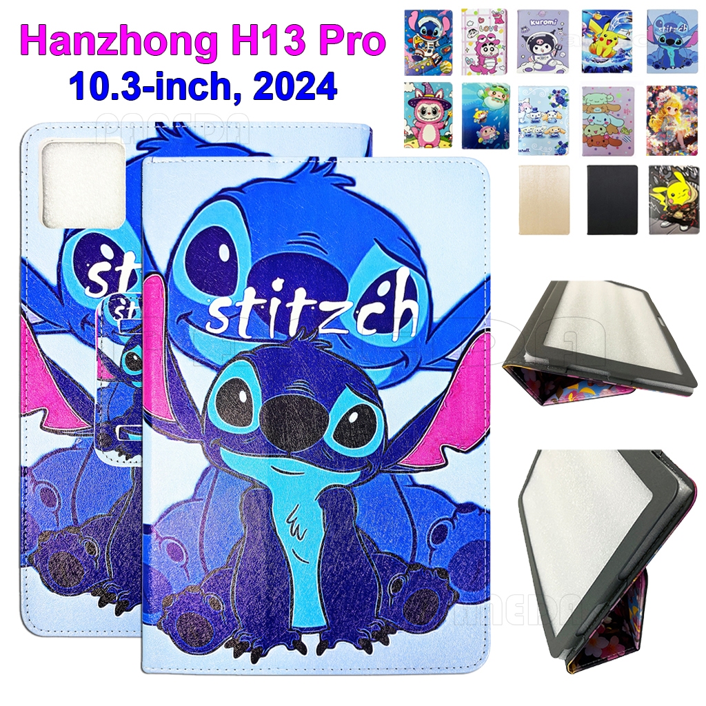 Dành Cho iPad H13-Pro 10.3 "2024 Máy Tính Bảng PC Đa Năng Ốp Lưng Thời Trang Sơn Họa Tiết Hoạt Hình 