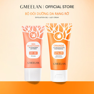  GMEELAN 1+1 GEL TẨY TẾ BÀO CHẾT TÁC ĐỘNG CAM ENZYMES 50g + KEM LƯỜI BIỂN GLUTA TRẮNG DA 30g 
