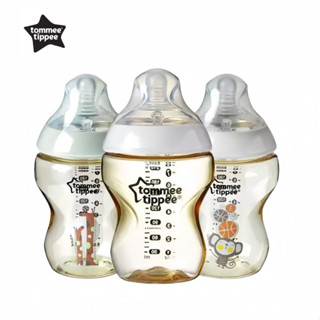  TOMMEE TIPPEE Tommee Bình Sữa ppsu Đóng Mở Tự Nhiên Kèm Hộp Chính Hãng 