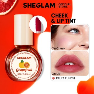  Son môi và má hồng Tint Sheglam For The Flush sử dụng lâu dài và nhẹ dưỡng ẩm 6ml 