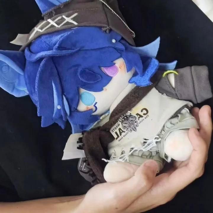 20cm Trò Chơi Genshin Impact Ororon Sang Trọng Búp Bê Ăn Mặc Búp Bê Cotton Có Tai Cosplay Bộ Sưu Tập