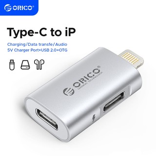  Bộ chuyển đổi âm thanh ORICO Type C sang IOS Hỗ trợ truyền dữ liệu máy tính 27W PD Sạc nhanh OTG  LC10  