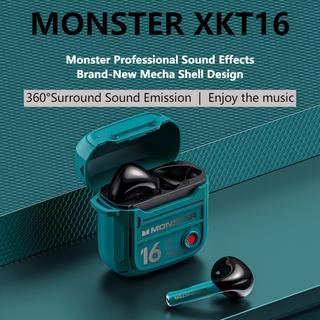  Kiip x Tai nghe Monster XKT16 không dây Bluetooth HIFI Stereo Độ bền dài Gọi HD Thoải mái Mặc Bluetooth 5.3 