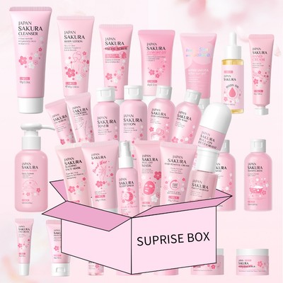 [Hộp bất ngờ] LAIKOU Solo Chăm sóc da Bất ngờ: Tiết lộ giải thưởng của bạn - Một sản phẩm bí ẩn cỡ lớn từ Bộ sưu tập Sakura của chúng tôi và hơn thế nữa