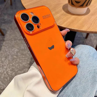  Mới AG Slim Matte Case cho iPhone 17Pro Max Bling Mạ Ốp Lưng Kính Bảo Vệ Camera Cho iPhone 12 13 14 15 16 Pro Max Trường Hợp 