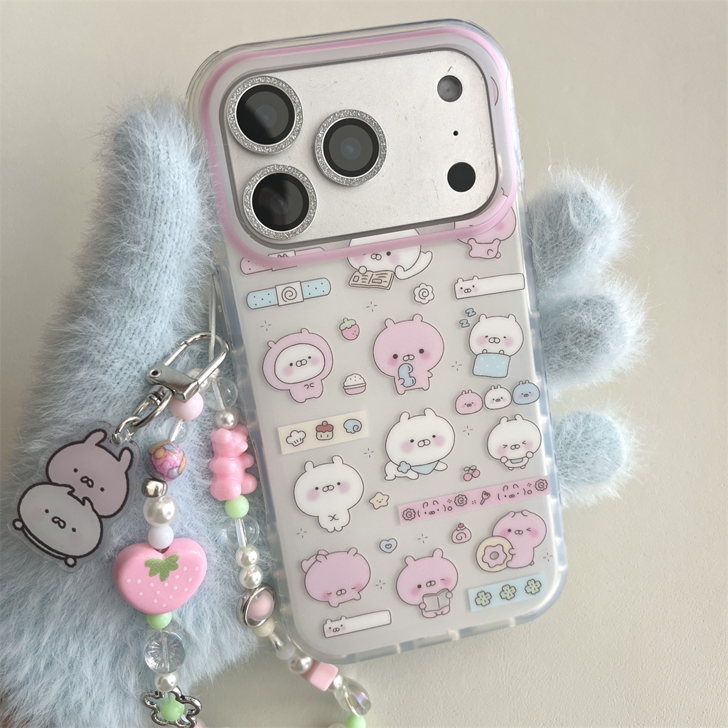 Dành Cho iphone Case 17 Pro Max 16 Pro Max 15 Pro Max 14 Pro Max Frosty Hand Account Rabbit Pill pho