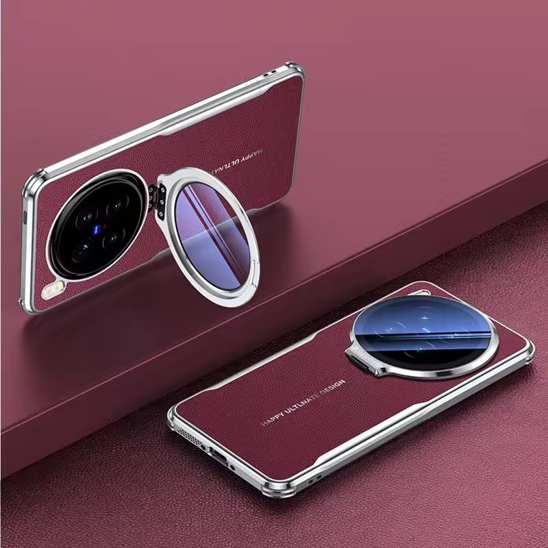 Vỏ Cho VIVO X300 Pro HD Ống Kính Lật Chân Đế Dành Cho Vivo X200S X200 X200S Pro mini X100S X100 Siêu