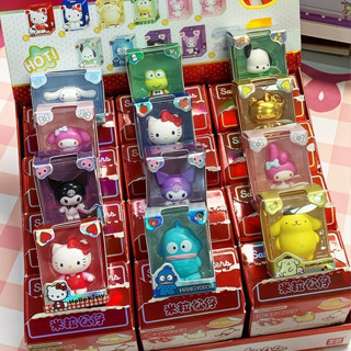 Sanrio Dễ Thương Hạt Gạo Búp Bê Series Hộp Bí Ẩn Ngoại Vi Đồ Trang Trí Đồ Chơi Hình Quà Tặng Cùng Phong Cách