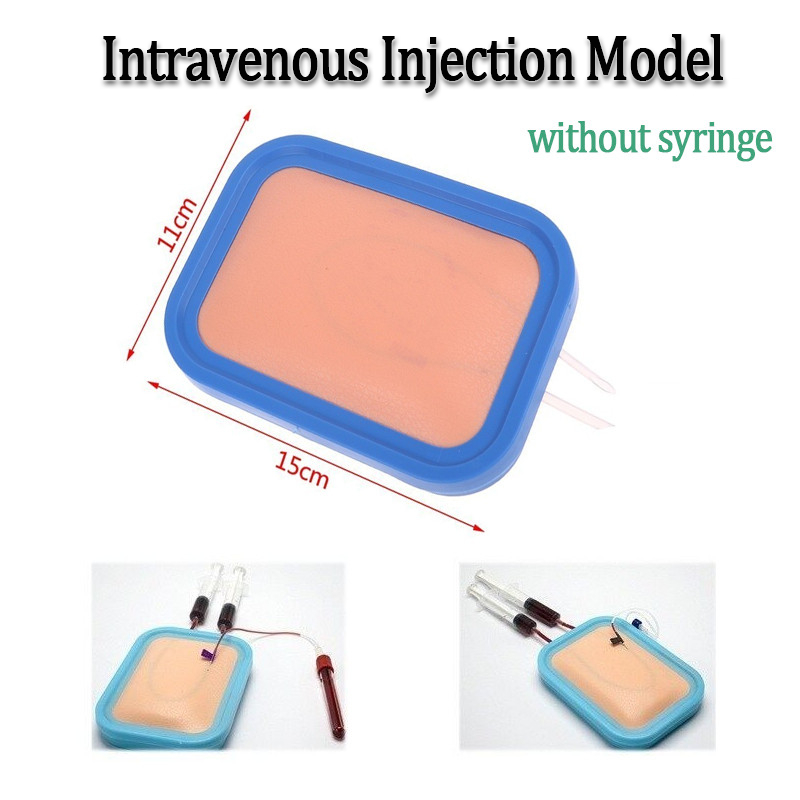 Mô phỏng da Venipuncture Tiêm Venous Blood Drawing Training Silicone Model Pad