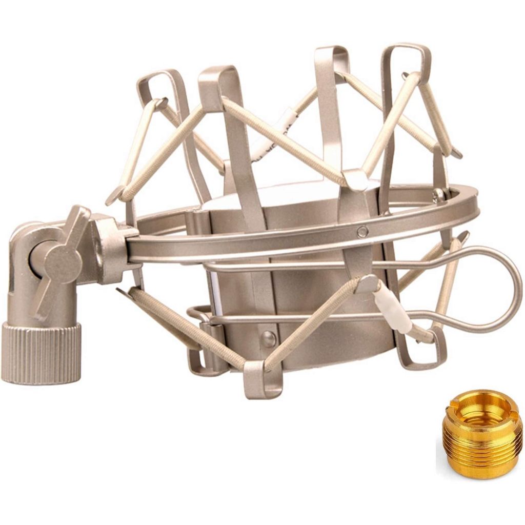 Micro đa năng Giá đỡ sốc, Cấu trúc chống rung Cobweb tiên tiến nhất Tương thích với Mics bình ngưng 