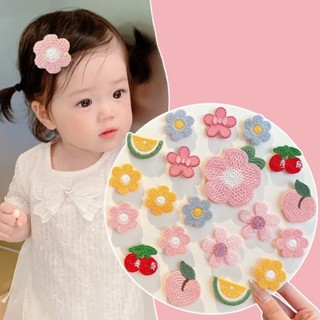 Kẹp Tóc Trẻ Em Miếng Dán Tóc Dễ Thương Buộc Tóc Tóc Tỉa Tóc Máy Khóa Dán Ma Thuật Em Bé