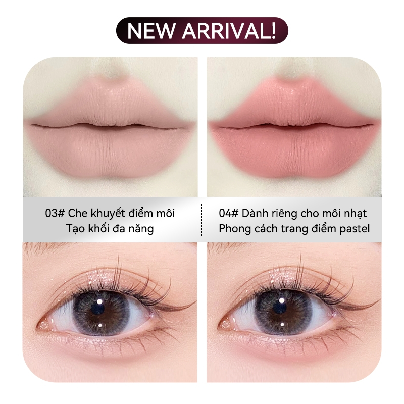 [MỚI] Bút Chì Kẻ Viền Môi PinkPunk 4 in 1 kẻ Bọng Mắt Mở Góc Mắt Tạo Khối Mũi Sáp Kết Cấu Căng Mọng 0.25g | BigBuy360 - bigbuy360.vn